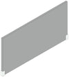 Schermo divisorio con 1 coppia di staffe per scrivania cm. 80x2x40h