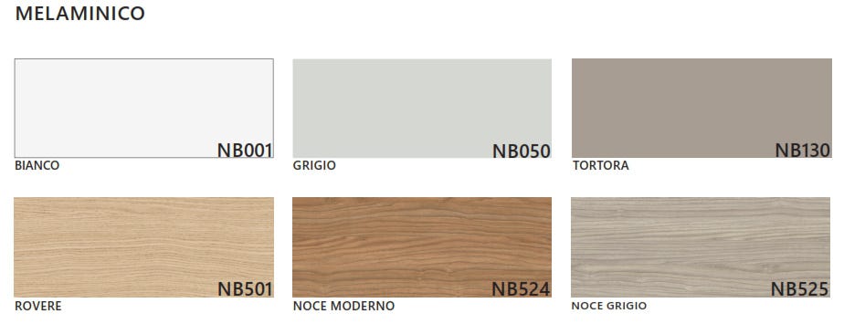 Schermo divisorio con 1 coppia di staffe per scrivania cm. 80x2x40h