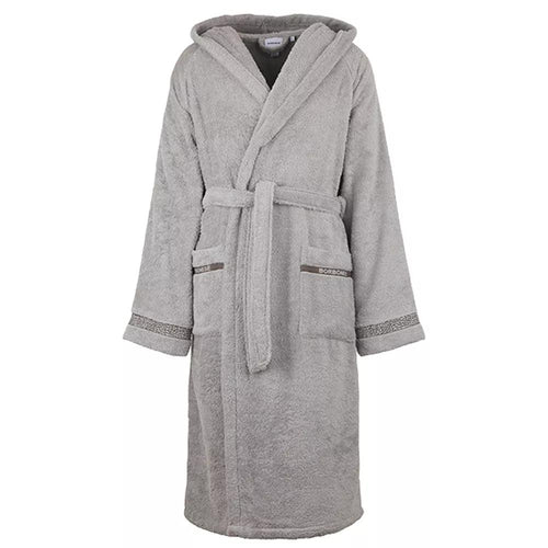 Accappatoio Lounge OP Borbonese con Cappuccio – 100% Spugna di Cotone Made in Italy