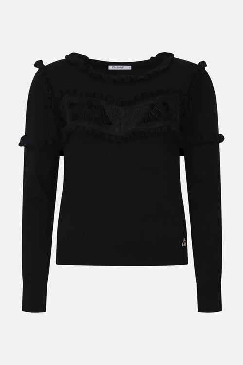 Maglia g/c con pizzo