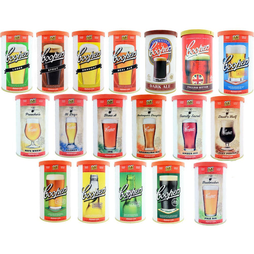 Malto preparato per Birra Artigianale Coopers kit fermentatore da 23 lt