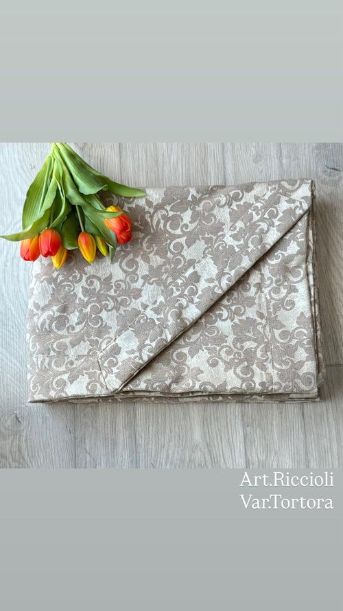 Copriletto Matrimoniale Alexander Tuscany Home Riccioli – Jacquard 260x260 cm
