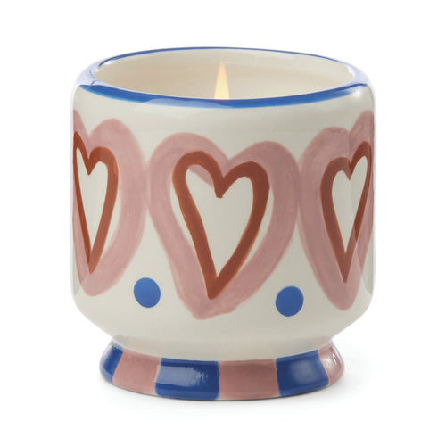 Candela Adopo in ceramica da 226 g (8 oz) - Profumo Rosewood Vanilla Â- Confezionata in scatola