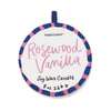 Candela Adopo in ceramica da 226 g (8 oz) - Profumo Rosewood Vanilla Â- Confezionata in scatola
