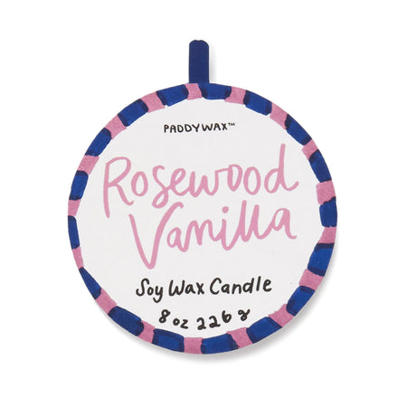 Candela Adopo in ceramica da 226 g (8 oz) - Profumo Rosewood Vanilla Â- Confezionata in scatola