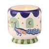Candela Profumata Adopo Peacock - In ceramica- Confezionato in Scatola