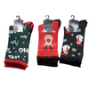 Mamma Mà 3 Calzini Invernale da Donna Xmas - Vari Disegni 2410S15