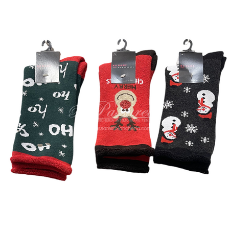 Mamma Mà 3 Calzini Invernale da Donna Xmas - Vari Disegni 2410S15