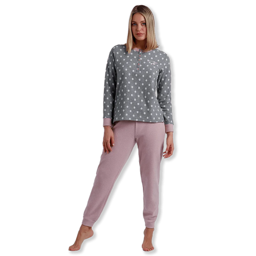 Admas Pigiama da Donna in Punto Milano 60089 S34 - Passarelli Biancheria