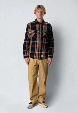 Camicia Flanella Adrian Cotton Check Shirt