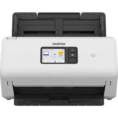 Scanner - BROTHER - ADS-4500 - Documenti d'ufficio - Fronte/retro - 70 ppm/35 ipm - Ethernet, Wi-Fi, Wi-Fi Direct - ADS4500WRE1