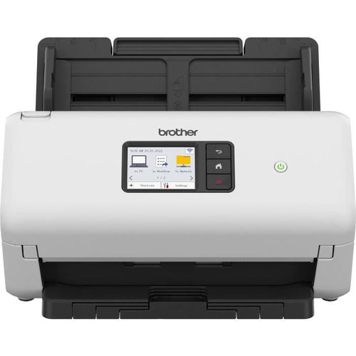 Scanner - BROTHER - ADS-4500 - Documenti d'ufficio - Fronte/retro - 70 ppm/35 ipm - Ethernet, Wi-Fi, Wi-Fi Direct - ADS4500WRE1