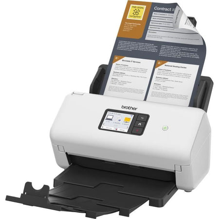 Scanner - BROTHER - ADS-4500 - Documenti d'ufficio - Fronte/retro - 70 ppm/35 ipm - Ethernet, Wi-Fi, Wi-Fi Direct - ADS4500WRE1