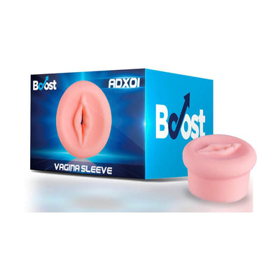 BOOST Manica manicotto guaina morbida universale in silicone per pompa sviluppatrice a forma di vagina