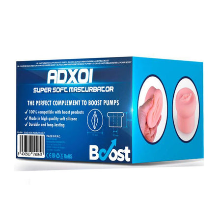 BOOST Manica manicotto guaina morbida universale in silicone per pompa sviluppatrice a forma di vagina