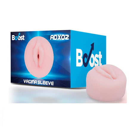 BOOST Manica manicotto guaina morbida universale in silicone per pompa sviluppatrice a forma di vagina