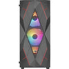 Case PC - AEROCOOL - Volcan G v1 (Nero) - Tower medio - Formato ATX - Senza alimentatore