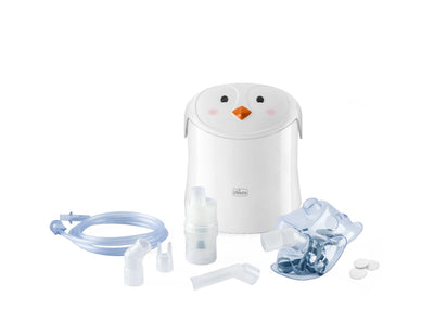 AEROSOL a Pistone Easy Breath Baby CHICCO Nebulizzatore 2 Mascherine