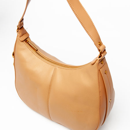 Borsa a tracolla in ecopelle con placca con logo Liu Jo - AF3241E003300070