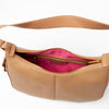 Borsa a tracolla in ecopelle con placca con logo Liu Jo - AF3241E003300070