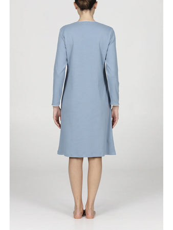 Alpina Donna Camicia da Notte Invernale in Caldo Cotone Fanny AFL315 2511S52