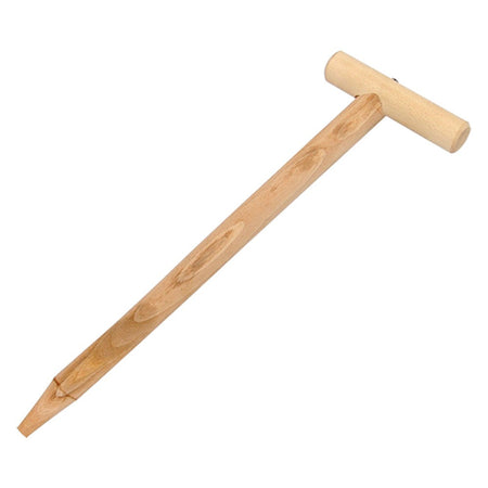 Foraterra in legno piantatoio attrezzo da giardino adatto a scavare delle piccole buche