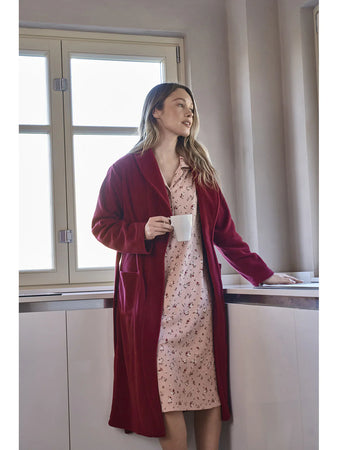 Alpina Donna Vestaglia da Camera Invernale Sciallata da Donna Cedra AGL501 2512S70