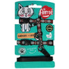 Kit imbracatura e guinzaglio - AIM - Rosso riflettente per gatti