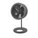 Ventilatore da tavolo - AIR AND ME - Noas - 32 W - 20 cm - Compatto - Con controllo di velocità - Nero