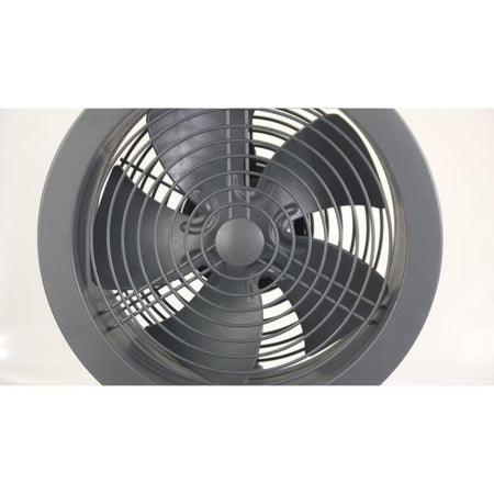 Ventilatore da tavolo - AIR AND ME - Noas - 32 W -  20 cm - Compatto - Con controllo di velocità - Nero