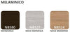 Scrivania con gonna in melaminico verniciato da ufficio cm. 180/200x90x74h