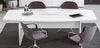 Tavolo direzionale in melaminico per 8 persone cm. 240x90/110x74h