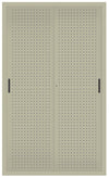 Armadio per Archiviazione ad Ante Scorrevoli in lamiera forata cm. 120x45x200H