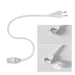 CAVO SPINA 1 MT PER STRISCE LED 220V NUOVA VERSIONE