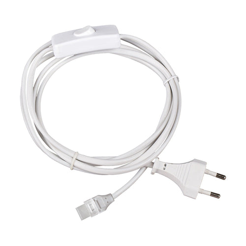 CAVO SPINA 1 MT PER STRISCE LED 220V CON  INTERRUTTORE