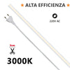 Striscia LED ad Alta Efficienza MILKY - 20m 3000K 230V 1100lm/m