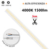 Striscia LED ad Alta Efficienza MILKY - 50m - 15W/m 3000K 230V 1500lm/m - IP65 - PREZZO AL METRO