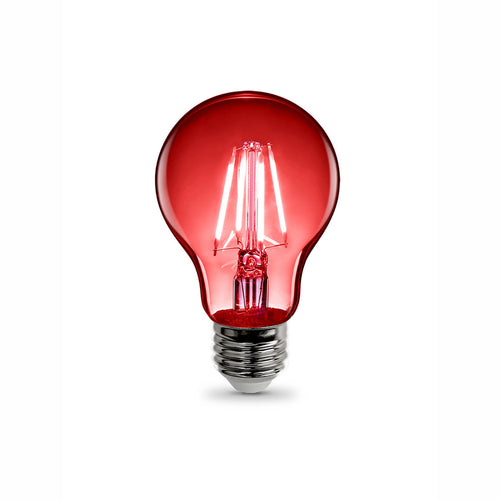 LAMPADA FILAMENTO LED DECORATIVA ROSSA E27   4W A60