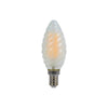 Tortiglione C35 Vetro Frost 4W 550lm 3000K E14