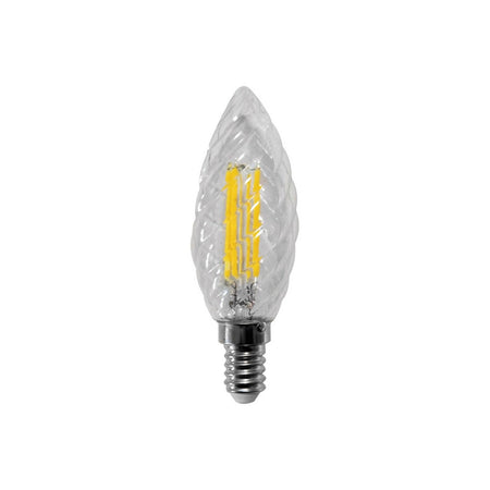 Tortiglione filamento LED 230V 4W 500lm 4000K E14