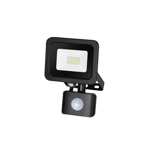 PROIETTORE LED CON SENSORE PIR 10W 850 LM 4000K LUCE NATURALE