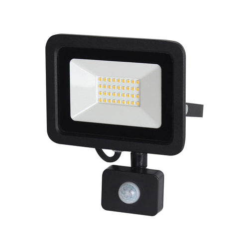 Proiettore LED 230V 30W 2550LM 4000K con PIR