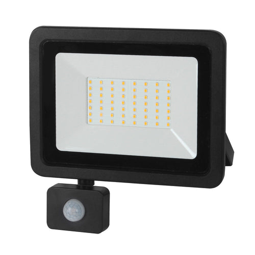 Proiettore LED 230V 50W 4250LM 4000K con PIR
