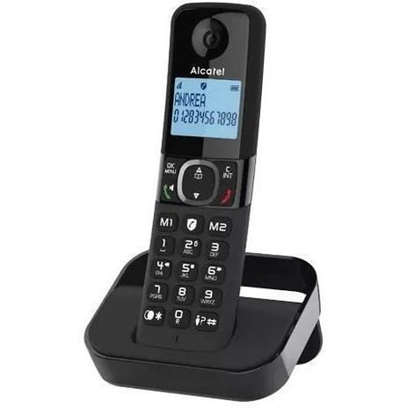 Telefono fisso cordless - ALCATEL - F860 voice duo nero - Con funzione di blocco delle chiamate indesiderate