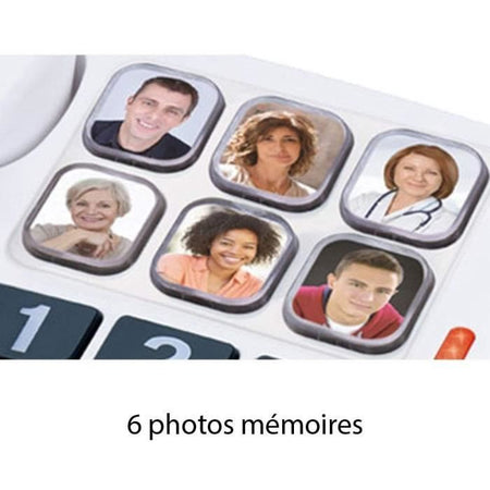 telefono Alcatel TMax 10 Bianco Tele