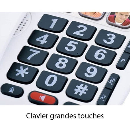 telefono Alcatel TMax 10 Bianco Tele