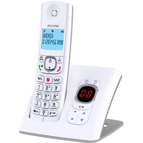 Telefono cordless Alcatel Classic F530 Voice Solo grigio