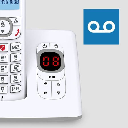 Telefono cordless Alcatel Classic F530 Voice Solo grigio