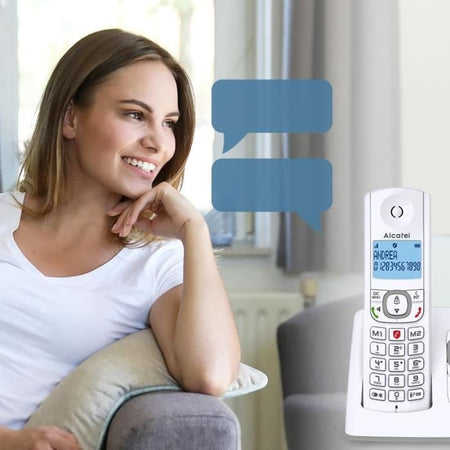 Telefono cordless Alcatel Classic F530 Voice Solo grigio