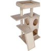 Tiragraffi per gatti 100 cm - ALESSIA - KERBL - Soft - Alcova a due piani